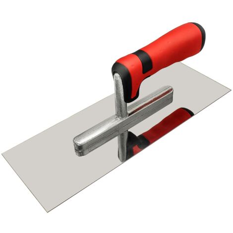 Truelle sans clous en acier inoxydable (bord plat 100280 mm)