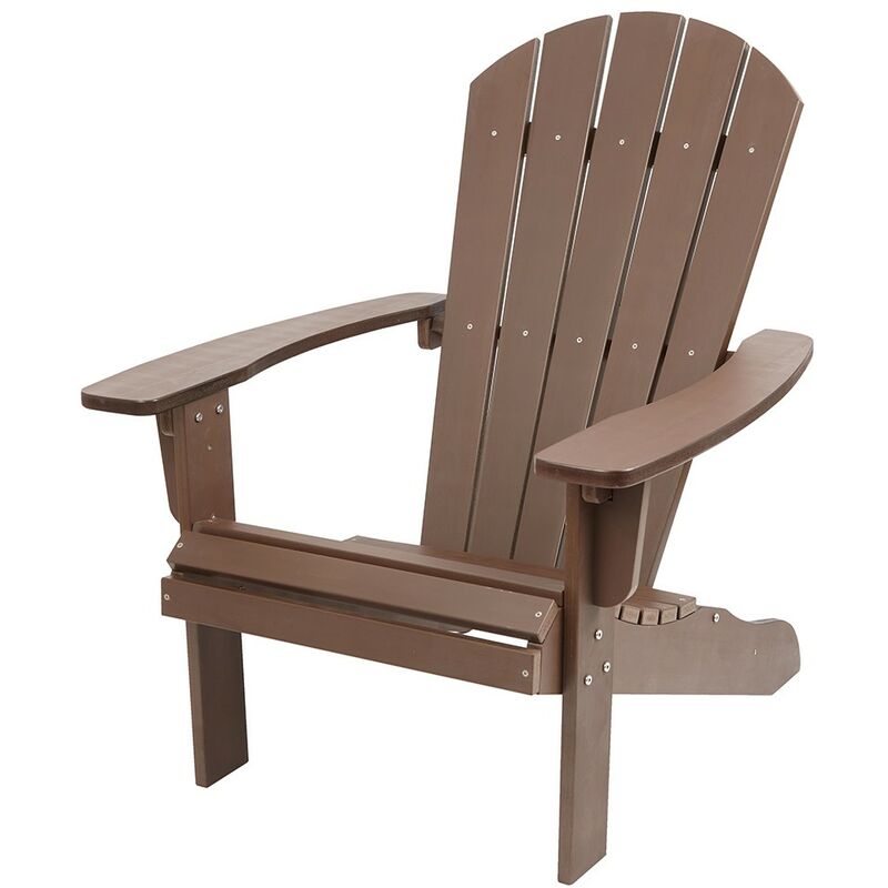 Polywood Adirondack Garden Chair Outdoor Armchair Lounger Patio Deck Seating