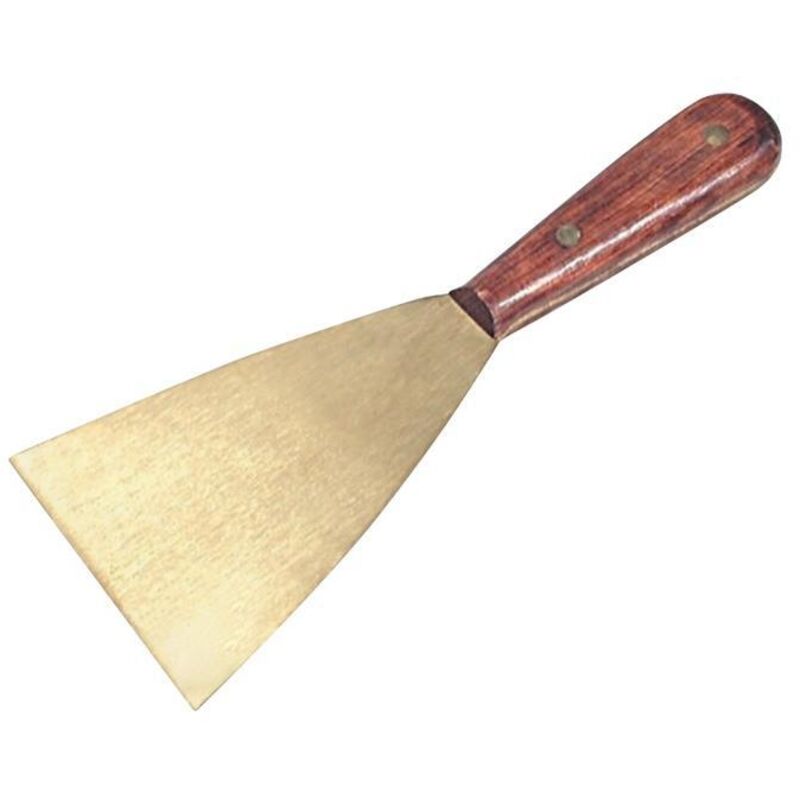 Spatule en laiton Largeur 80 mm Épaisseur 2 mm particulièrement stable peu d'étincelles