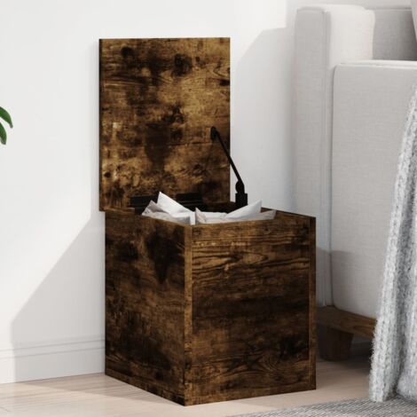 Spetebo Set van 3 opbergdozen met deksel, 51 x 37 cm, zwart met bloemenpatroon, stapelbox van karton met handgrepen, 45 l, organizer, opbergdoos, multifunctioneel speelgoed, doos, cadeau, karton