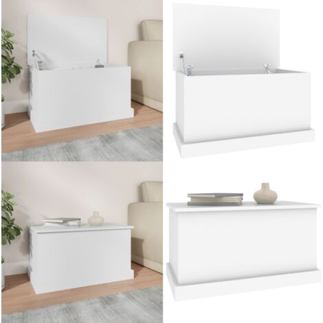 Truhe Weiß 70x40x38 cm Holzwerkstoff - Truhe -  Truhen - Home & Living