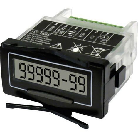 Trumeter 7511 Compteur d'heures de fonctionnement 8 chiffres Q72423