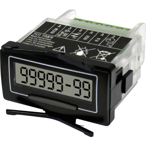 Zeitzähler Betriebsstundenzähler 220-240V AC 50Hz Quadrat Digitalen Gauge DE
