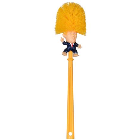 Trump toilet brush Make your toilet even more beautiful Donald Trump toilet brush Humorous toilet brush Gift ideas Unusual Secret Santa plGSCqobnr