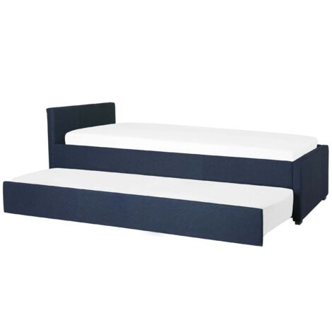 Trundle Bed Fabric MARMANDE 80 x 200 cm (EU Small Single) Navy Blue
