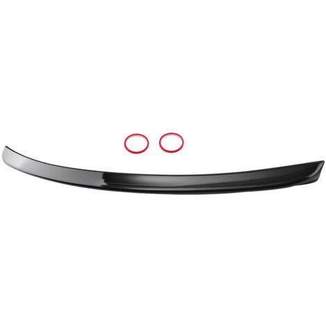 Trunk Spoiler for Mercedes W211 E-Class 2002-2008 Gloss Black ABS Plastic