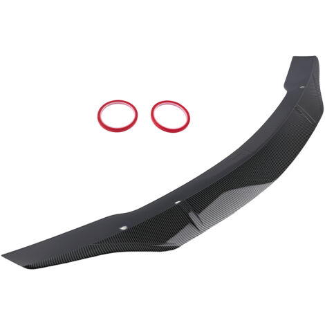 Trunk Spoiler Wing Lip for Mercedes Benz C Class W204 C63 AMG 07-14 Carbon Look
