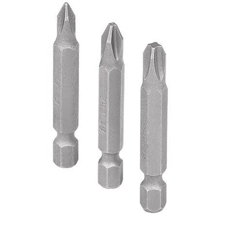 TRUPER DES-PH3-23 Phillips puntas de inserción 1-15/16 pulgadas Longitud 1/4 pulgadas unidad de control, paquete de 5