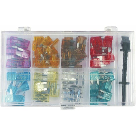Set of seven Mini Blade Fuses