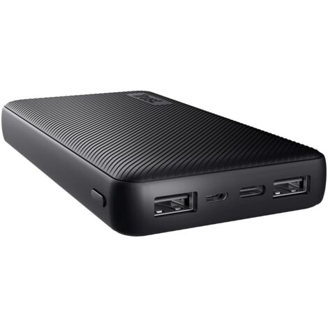 Trust 24677 Power Bank Primo Ultra Thin Batteria Portatile 15000 mAh Nero
