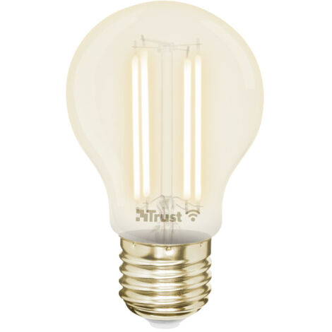 Trust 71287 Smart Lighting Intelligentes Leuchtmittel WLAN Metallisch, Transparent