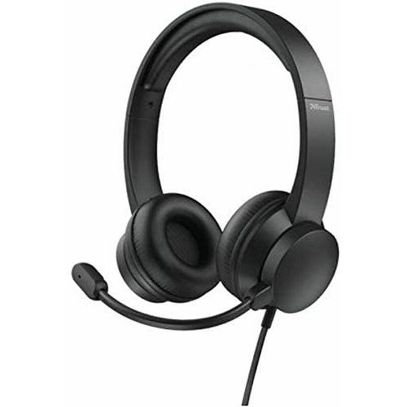 

Auriculares con Micrófono 24186 Negro - Trust
