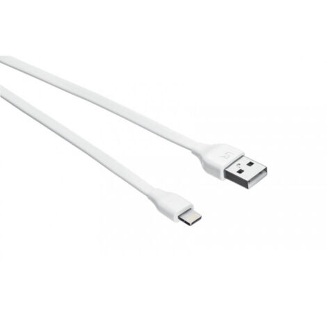 Trust cavo flat lightning cable 1m white caricare e sincronizzare l'iphone 20345