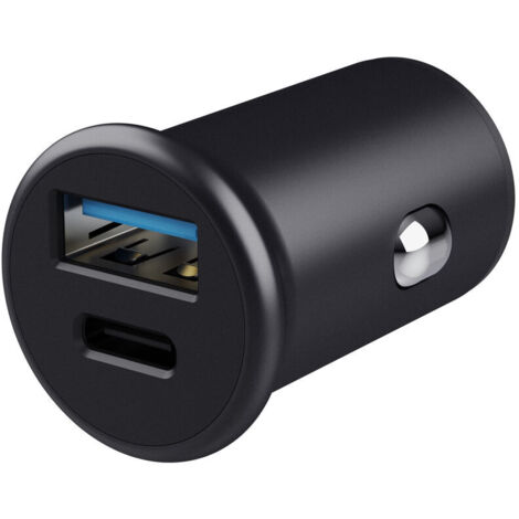Trust - chargeur (voiture) 12v compact dual fast car chargher 38w