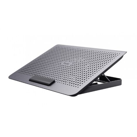 Trust Exto Support de Refroidissement pour Ordinateur Portable, Hauteur Réglable, avec Un Ventilateur, Fabriquée à Partir de Matériaux Recyclés, Stand pour Notebook, Macbook, HP, Lenovo, Dell (24613)