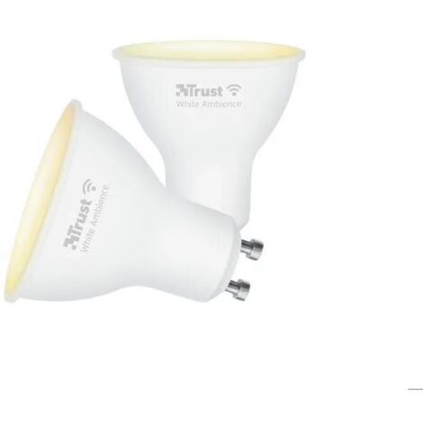Trust GU10 Duo-Pack LED CCT Wi-Fi Blanc Ampoule