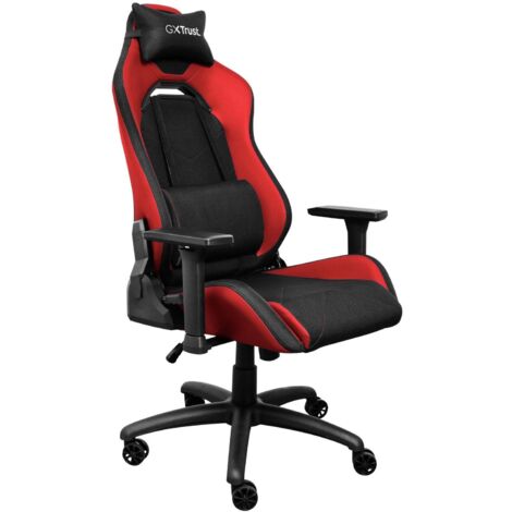 Trust GXT 714 RUYA Sedia per gaming universale Nero, Rosso