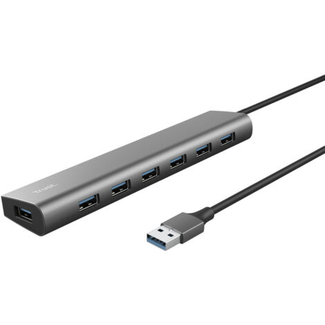 Trust Halyx USB 3.2 Gen 1 (3.1 Gen 1) Type-A 5000 Mbit/s Argento
