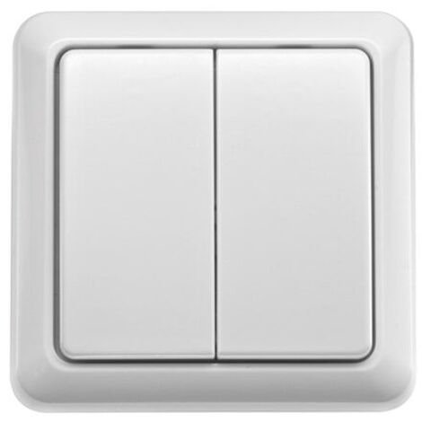 Trust - interruttore a parete doppia ascensione senza fili - 71012 - 8713439710120