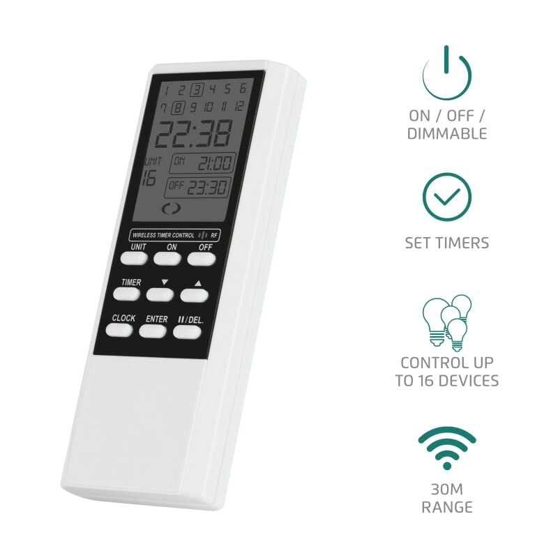 

Mando a distancia programable para productos de iluminación. - Trust