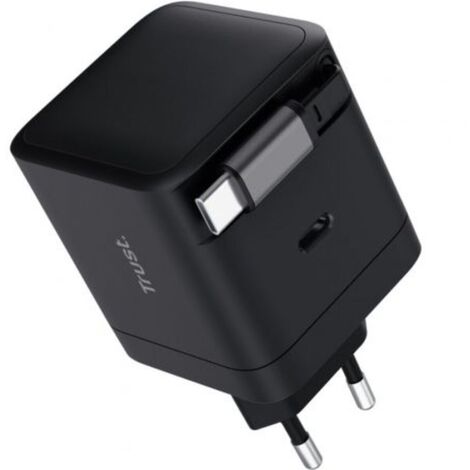 Trust Maxo Caricabatteria retrattile USB-C PD da 65 W