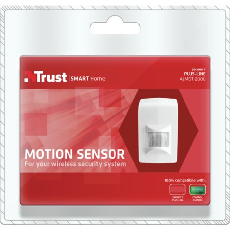 Trust - Sistema de seguridad inalámbrico. Sensor de presencia ALMDT-2000
