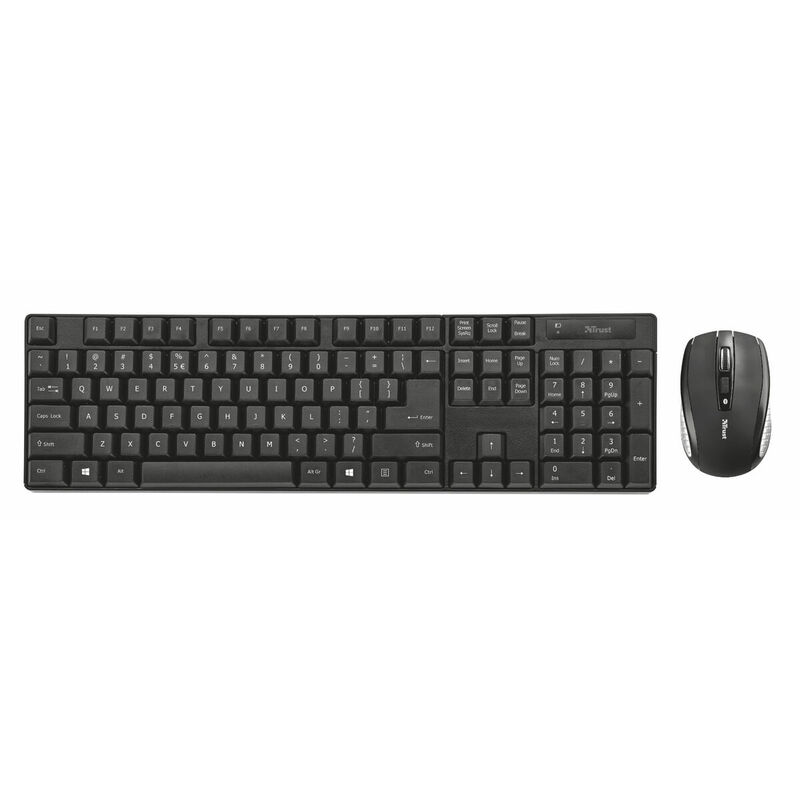 

Teclado y Ratón Inalámbrico 21135 - Trust