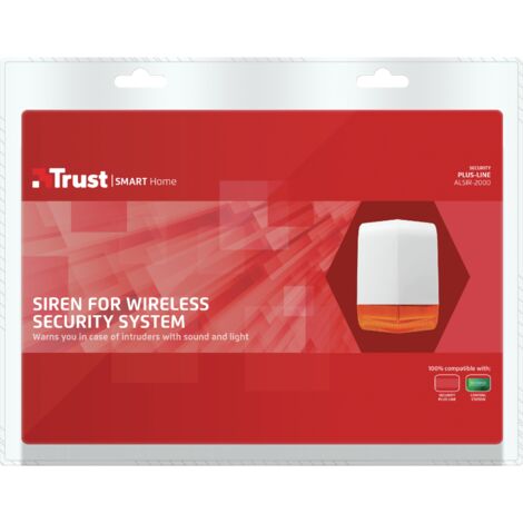 Trust - Wireless Security System. Sirena para alarma ALSIR-2000