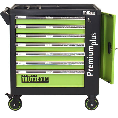 TrutzHolm® Werkstattwagen Premium XXL leer Werkzeugwagen robust & vielseitig einsetzbar