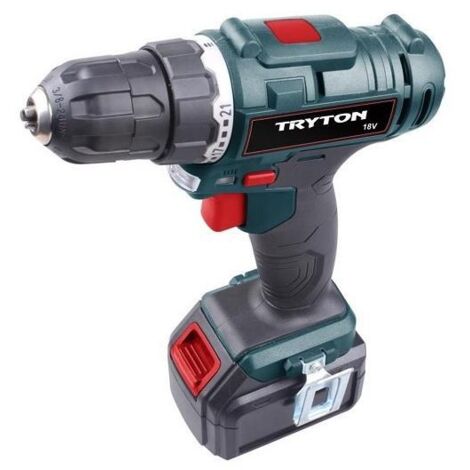 Tryton Perceuse sans fil 18V avec mandrin 10 mm