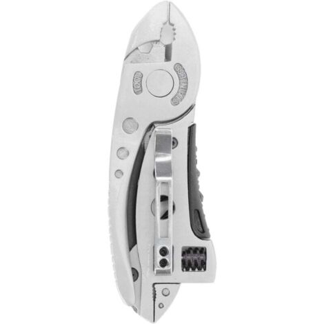 Trywise  Clé à molette multi-outils, embouts de tournevis, pince, assemblage d'équipement d'urgence de survie