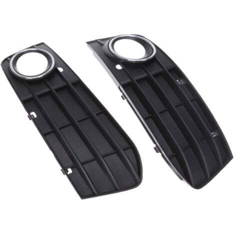Trywise  Grille de pare-chocs antibrouillard B8 A4L (non S-Line) pour Audi 2008-2012 (gauche et droite)