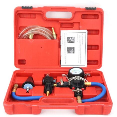 Trywise Kit de Système de Refroidissement, Purge Sous Vide avec Tuyau Flexible pour Voitures, SUV, Camionnettes