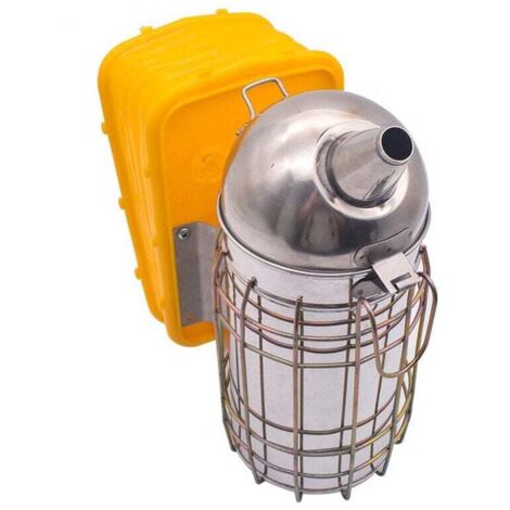 Trywise  Outils d'apiculture-outils d'apiculture en acier inoxydable pour fumeur de ruche pour apiculteurs-
