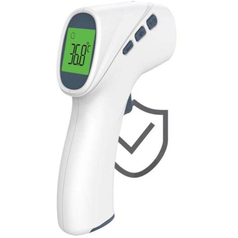 Trywise  Thermomètre frontal numérique sans contact pour adultes, thermomètre infrarouge pour bébés et enfants avec alarme de haute température