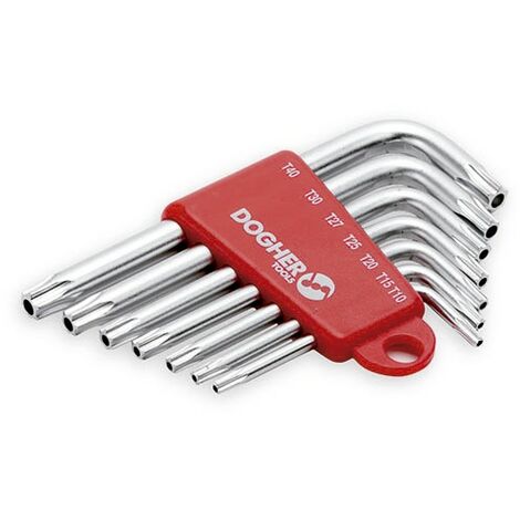 TS10-TS40 Jeu de 7 clés à douille  DOGHER 609-007