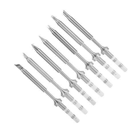 TS100 Lötkolben Set mit Edelstahl Lötspitzen Ersatz TS-KU TS-B2 TS-D24 TS-BC2 TS-C4 TS-K TS-I