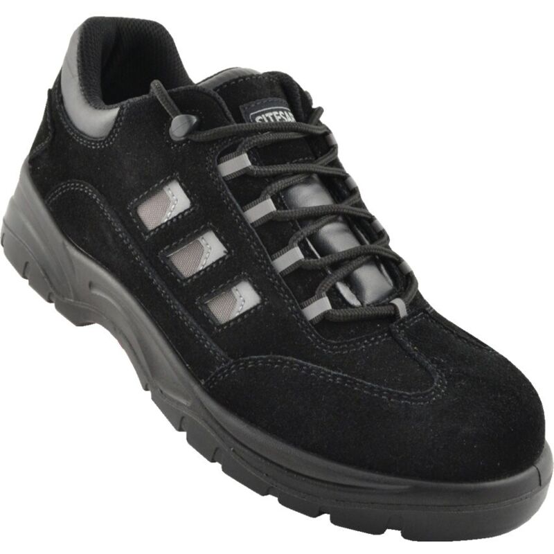 TS1P03 Black Safety Trainers - Size 3 - Sitesafe