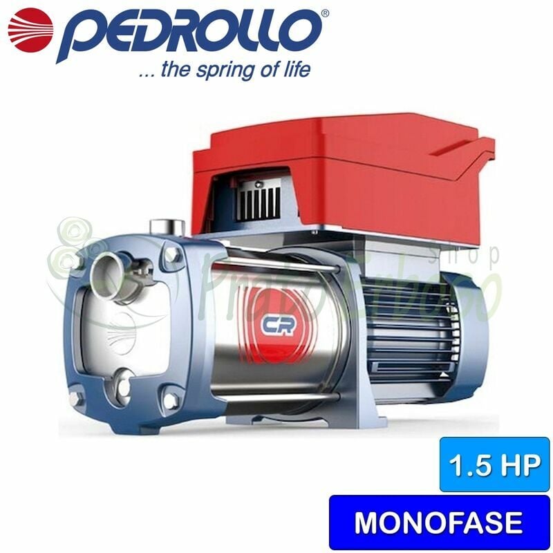 

Pedrollo - TS2-5CR 90 - Grupo de presión de una sola fase de 1.5 HP