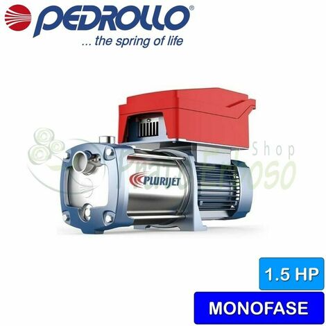 TS2-PLURIJET 5/90 - Gruppo di pressione monofase da 1.5 HP