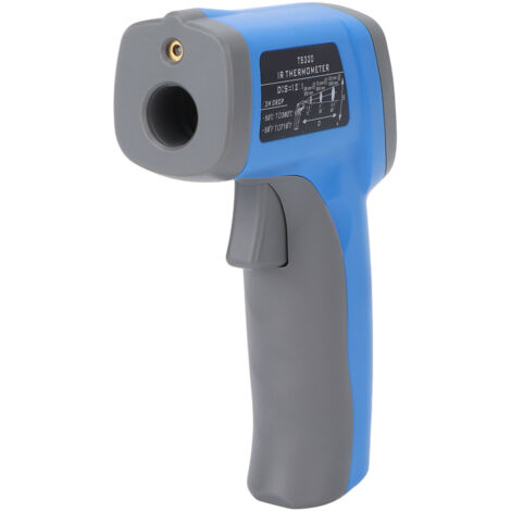 TS320 Berührungsloses Infrarot-Thermometer mit präzisem, hintergrundbeleuchtetem LCD-Display für Großküchen (-50 °C bis 380 °C)