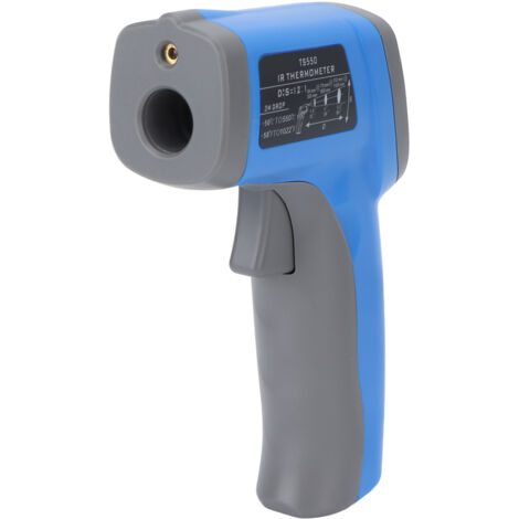 TS550 Berührungsloses Infrarot-Thermometer mit präzisem, hintergrundbeleuchtetem LCD-Display für Großküchen (-50 °C bis 550 °C)