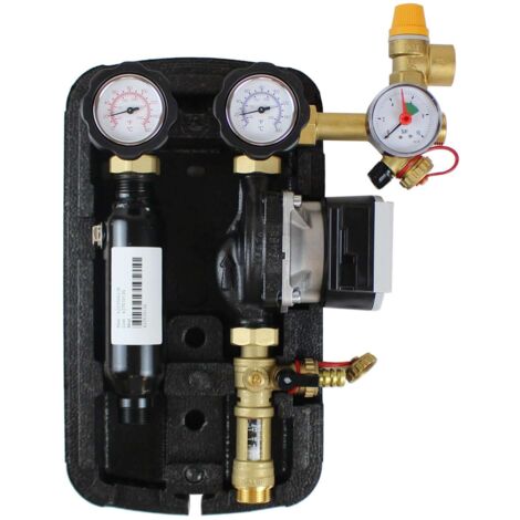Tsol Zweistrang Solarstation 2-12 l/min mit Wilo Para 15/6
