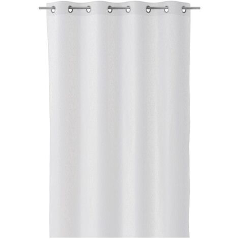 Barra cortina baño recta extensible tatay 140/250cm blanco