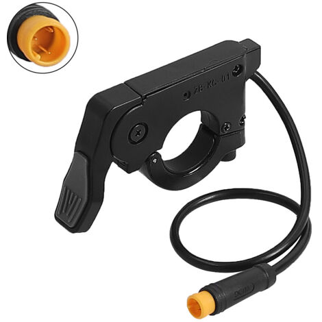 TT009 Poignée d'accélérateur universelle pour vélos et scooters électriques 36 V, 48 V, 60 V et 72 V - Pièces de modification d'accélérateur