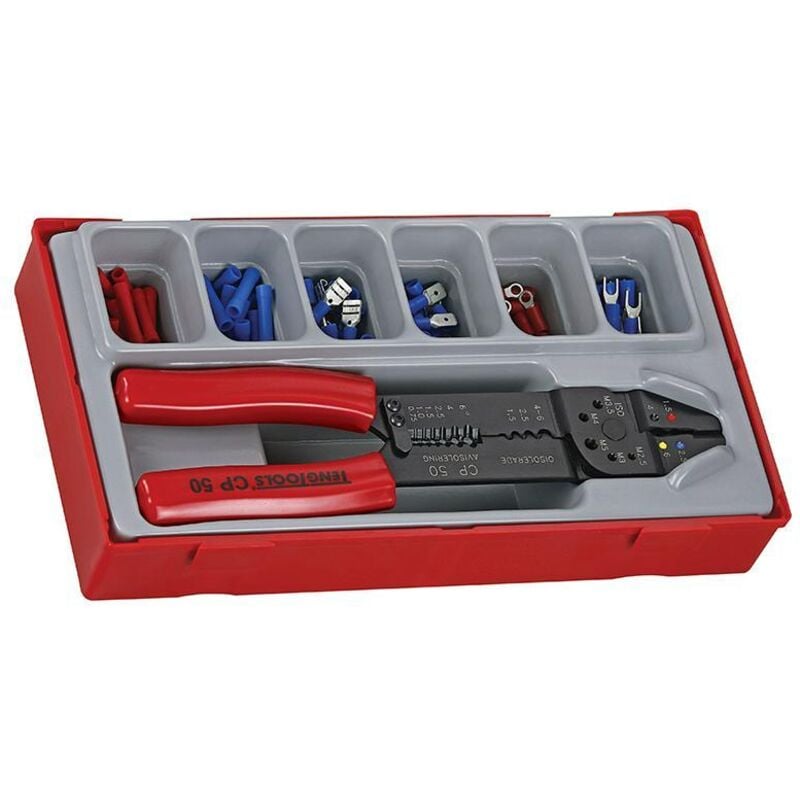 Teng TTCP121 TTCP121 Crimping Tool Set, 121 Piece TENTTCP121