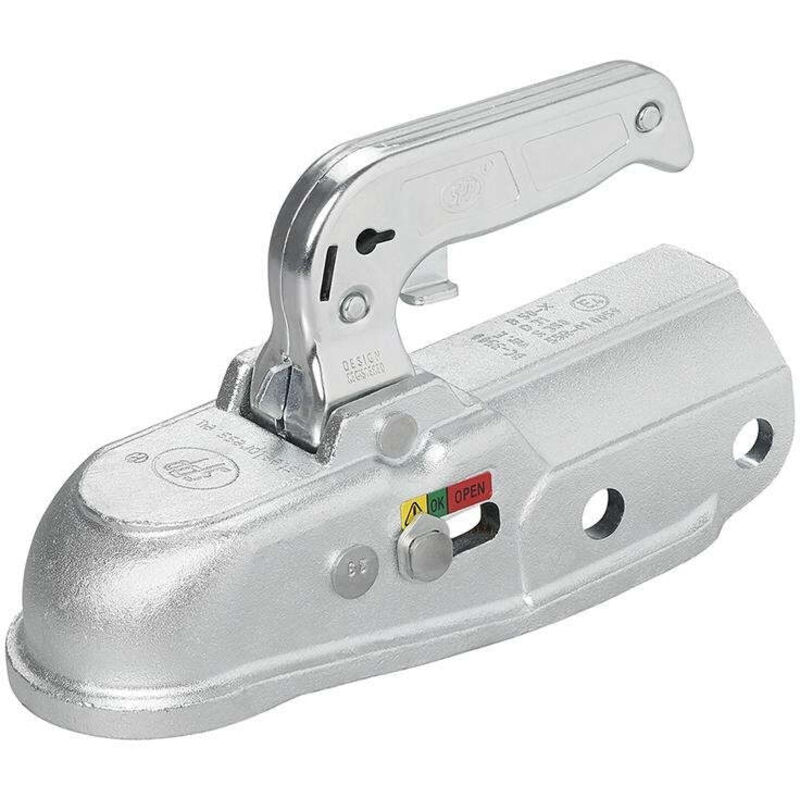 Mobilibrico - Tête D'attelage Ronde 60mm Freinée Capacité Max. 3500kg