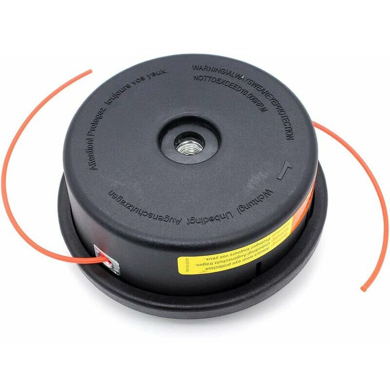 Lucky-88 - Tête Débroussailleuse Universelle Grass Trimmer Head Line pour Stihl AutoCut 25-2, M10 x 1.25 lhf Mowing Head 2.4mm Round for stihl FS80