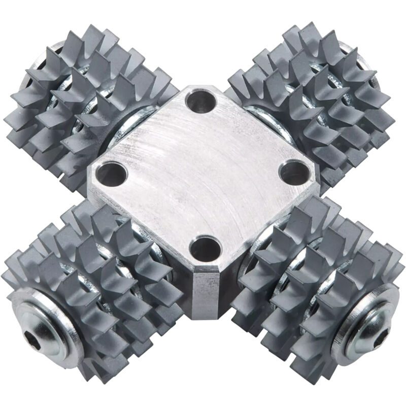 Tête de fraisage Flex fk-s ii D80 M14, gf de fraisage complet, pointu