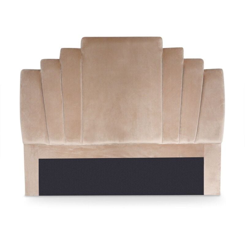 Tête de lit Arena 140 cm Velours Taupe